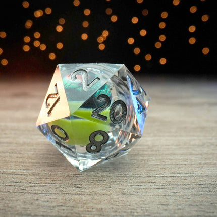 Gen 2 Liquid Core Elixir Dice:  20 Sided Die
