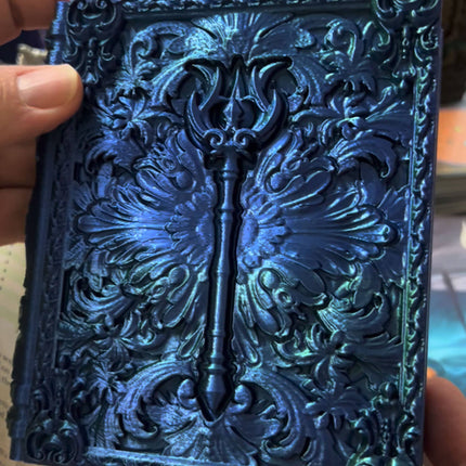 Sorcerer Storage Tome for TTRPG, MTG, Pokemon, D&D Gaming!
