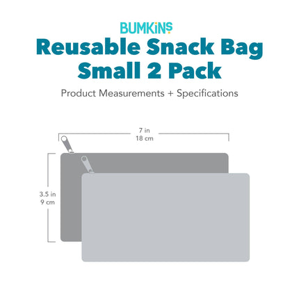 Reusable Snack Bag, Small 2-Pack: Super Mario™