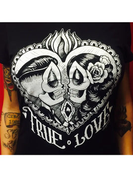 Black & White True Love T-shirt