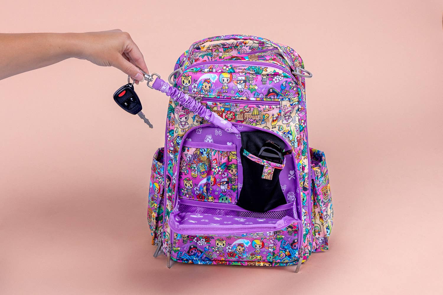 Be Right Back Toki Tiki Backpack 10