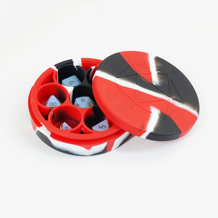 UNIQUE Round Silicone Dice Case (4 Colors)
