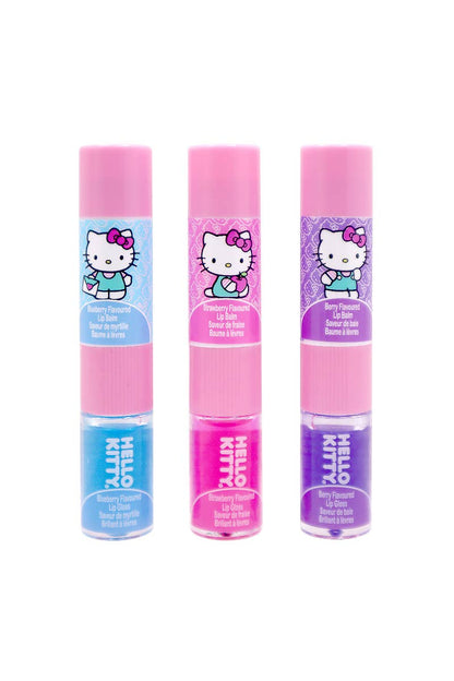 Hello Kitty Lip Balm & Gloss Set with Case -