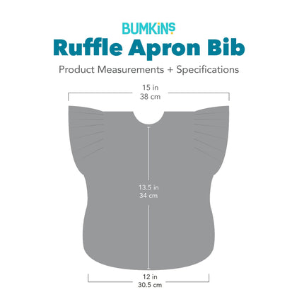 Ruffle Apron Bib: Belle