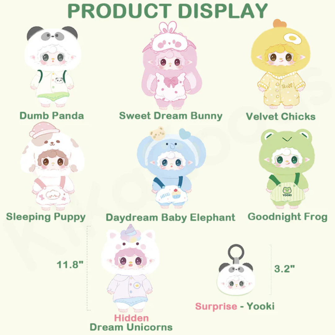Cute Pet Dreams 400% Plush Series Blind Box
