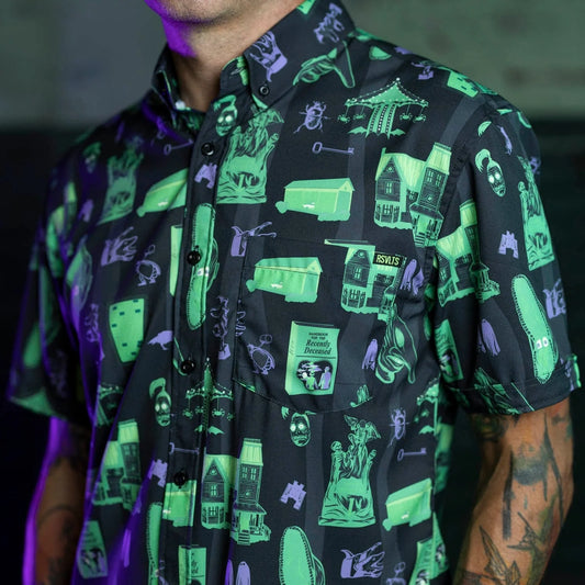 Beetlejuice "Haunting of Maitland Manor" – KUNUFLEX Short Sleeve Shirt