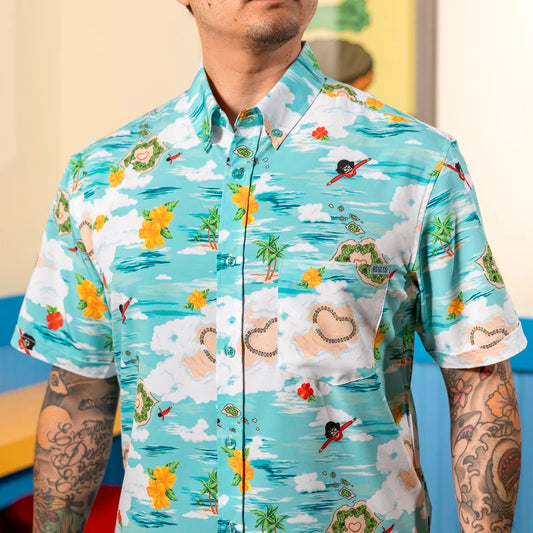 Bob's Burgers "Quickie Kiss-It Island" – KUNUFLEX Short Sleeve Shirt