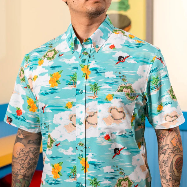 Bob's Burgers "Quickie Kiss-It Island" – KUNUFLEX Short Sleeve Shirt