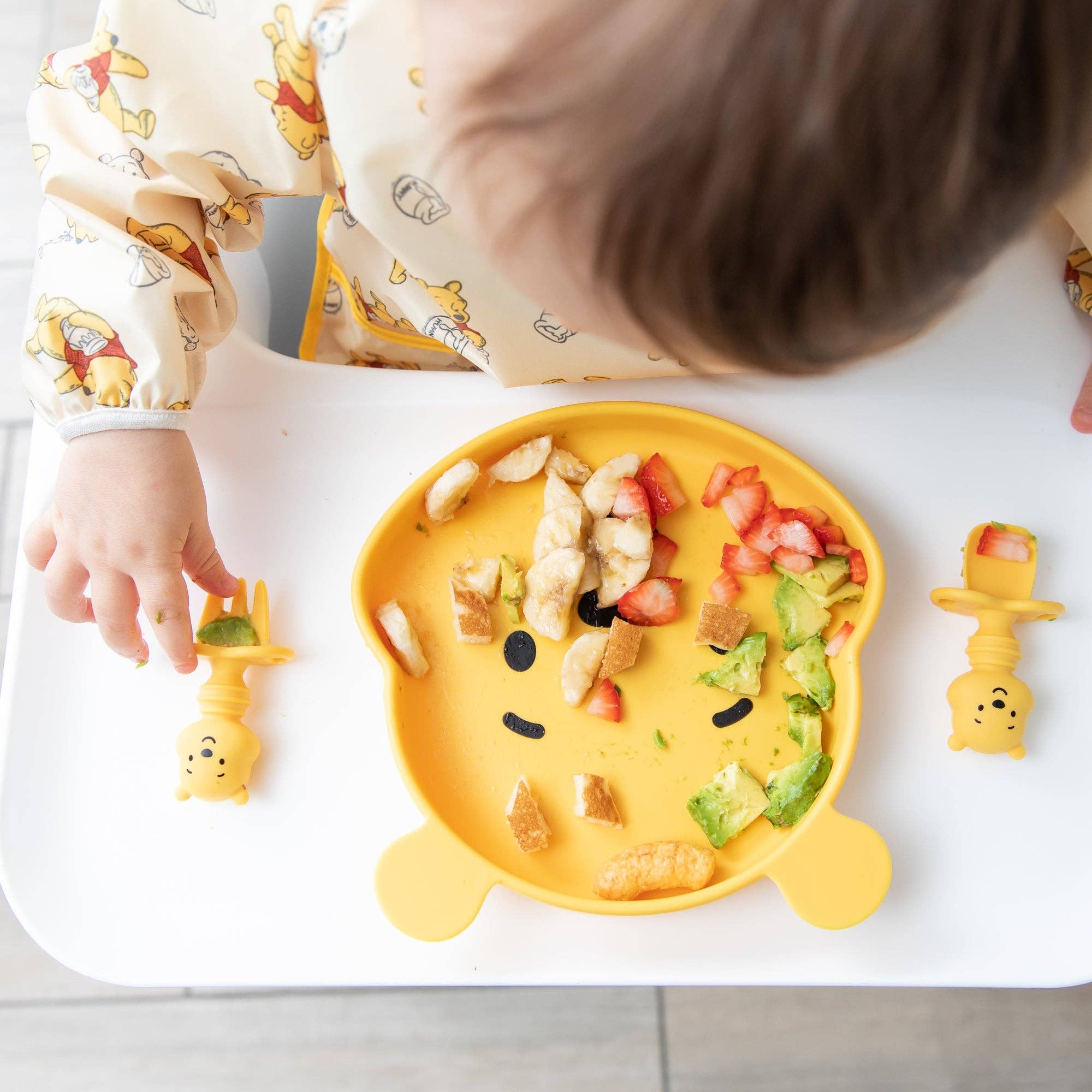 Silicone Grip Dish: Winnie The Pooh 10