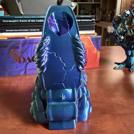 Moon Maiden Dice Tower & Storage | TTRPG, D&D, TCG, CoC