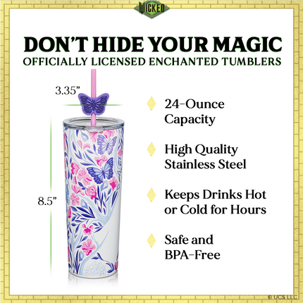 Wicked Shadows Tumbler - 24 oz Set of 2