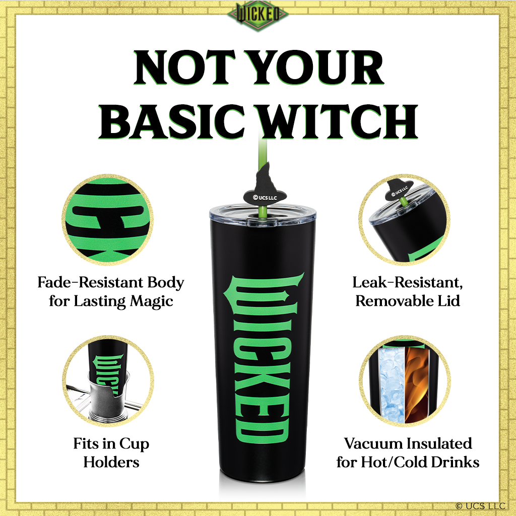 Wicked For Good Tumbler - 24 oz Set of 2 5