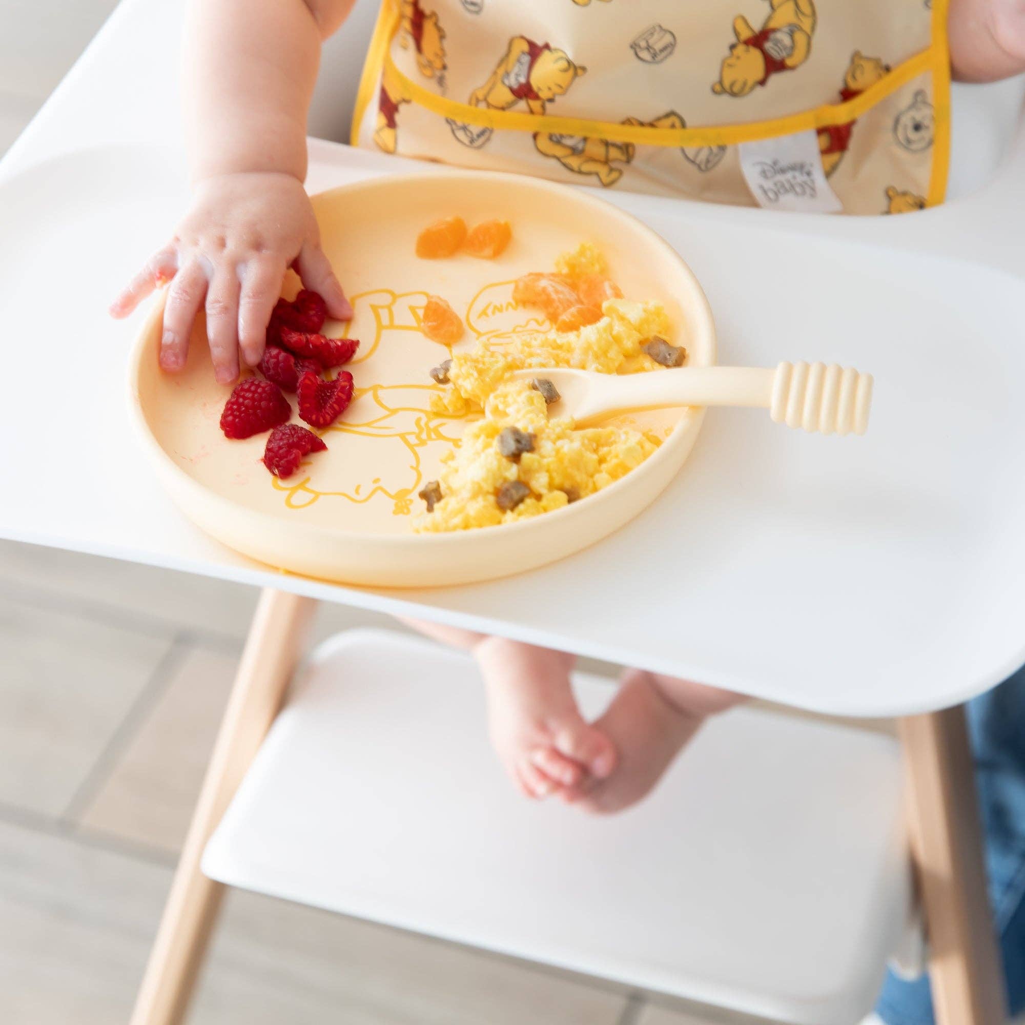 Silicone Plate + Spoon Set: Disney Winnie the Pooh 10