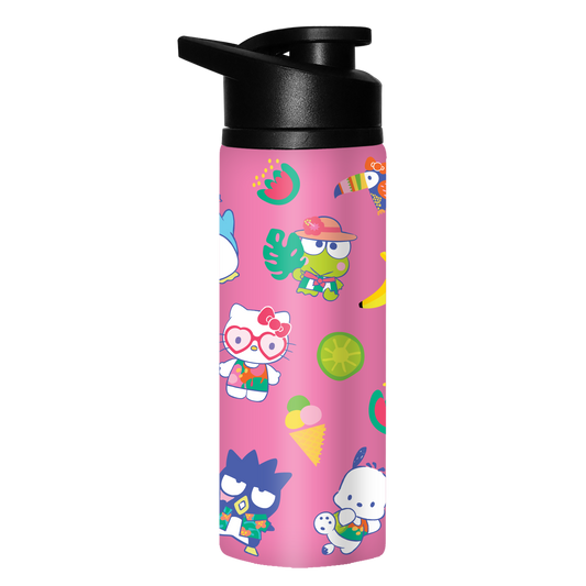 Hello Kitty Tropical Fruits 25oz. Stainless Water Bottle