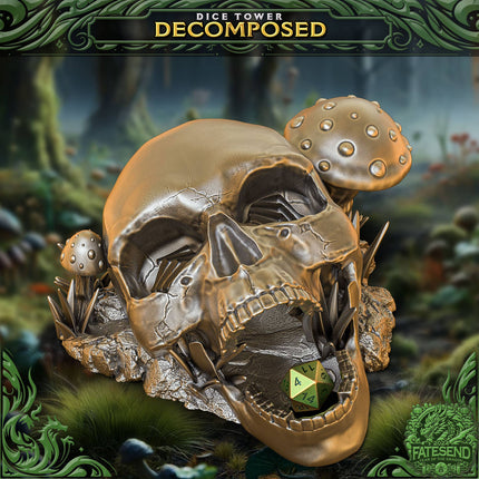 Decomposed Dice Tower | TTRPG, D&D, Pathfinder, CoC