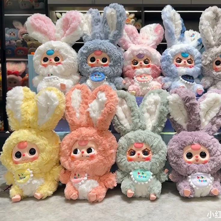 Baby Three Lilrabbit Town Series Plush Blind Box