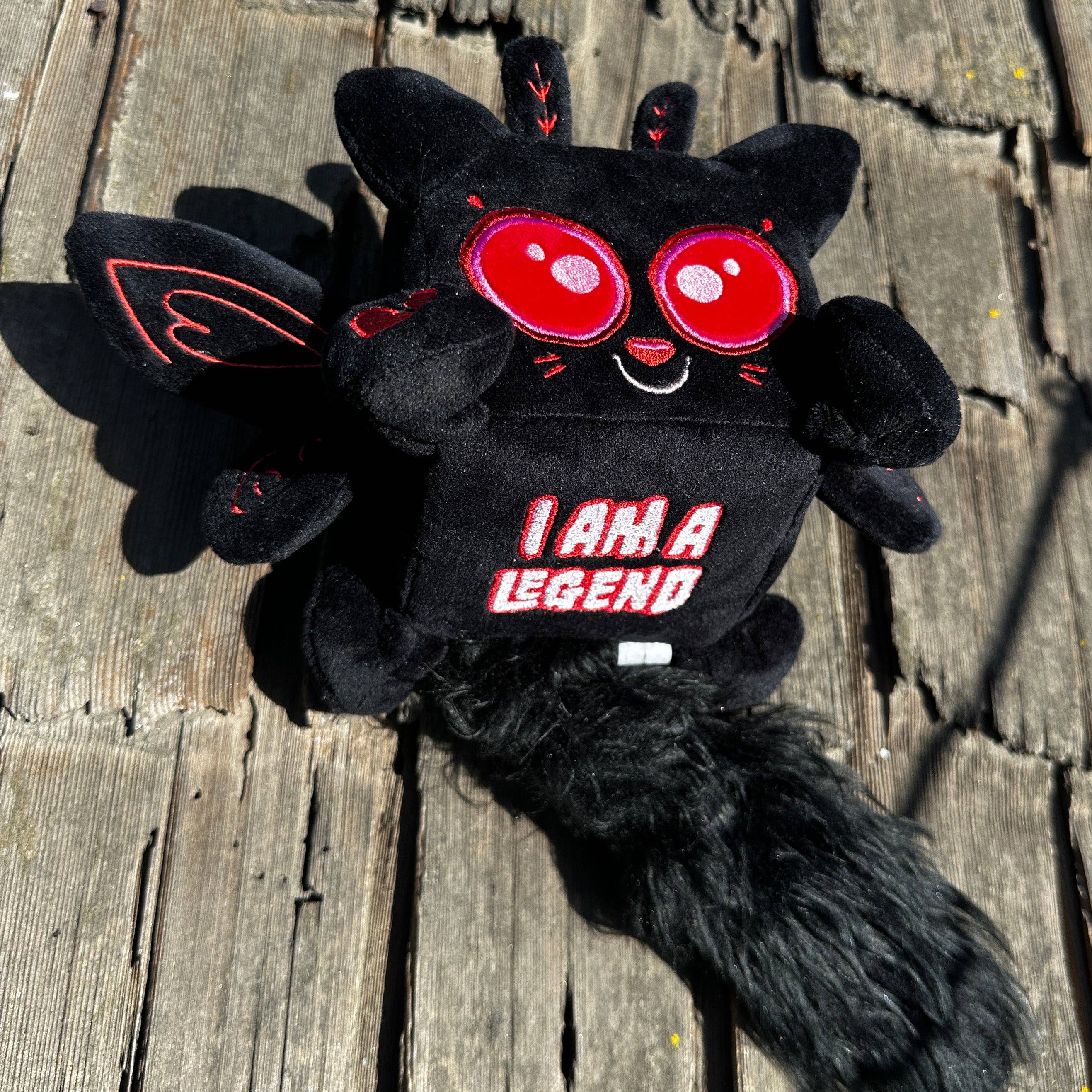 Mothman-Kat signature size plushie 4