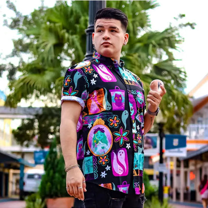 Call in the Spirits Button Up Shirt