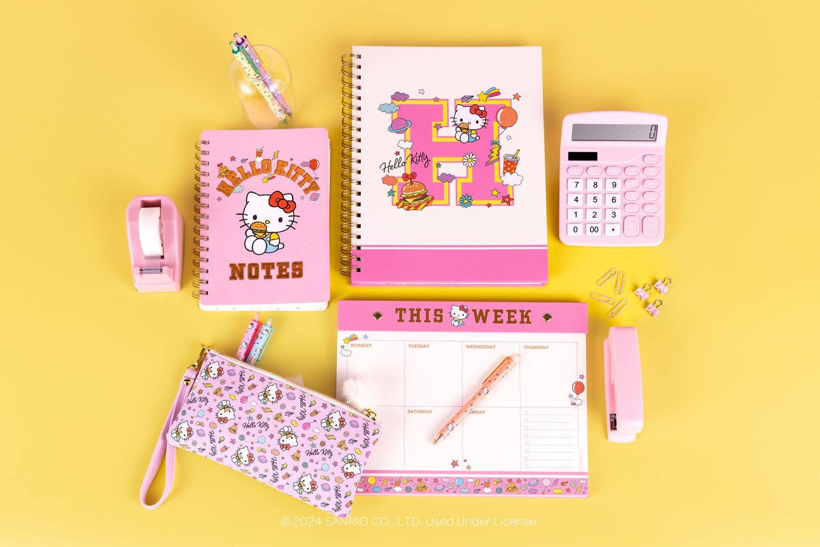 Hello Kitty College Letters Pencil Pouch 5