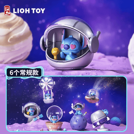 Genuine Stitch Interstellar Shuttle Series Blind Box Trendy Toy Figurines