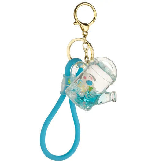 Garden Watering Can Liquid Sensory Keychain