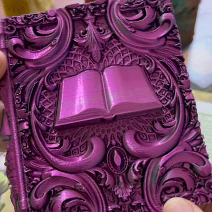 Wizard Storage Tome for TTRPG, MTG, Pokemon, D&D Gaming!