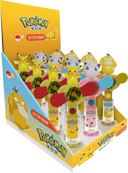 Meijiale-Pokemon Electric Fan Candy 12pck