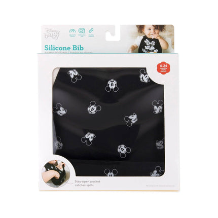 Silicone Bib: Mickey Mouse Faces