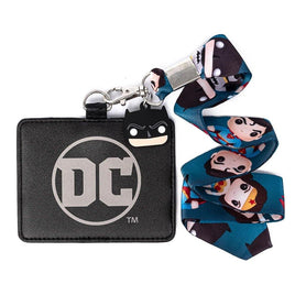 DC Justice League Lanyard with Cardholder