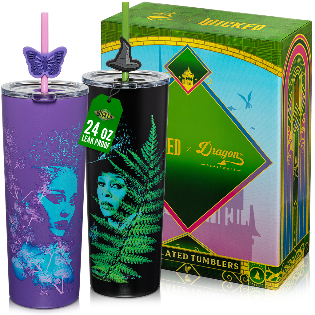 Wicked For Good Tumbler - 24 oz Set of 2
