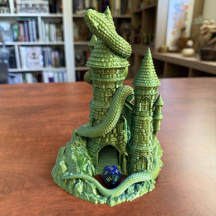 Serpentine Dice Tower | TTRPG, D&D, Pathfinder, CoC