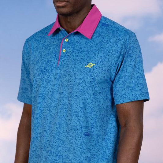 Disney and Pixar Toy Story "The Crane Escape (Blue)" – All-Day Polo