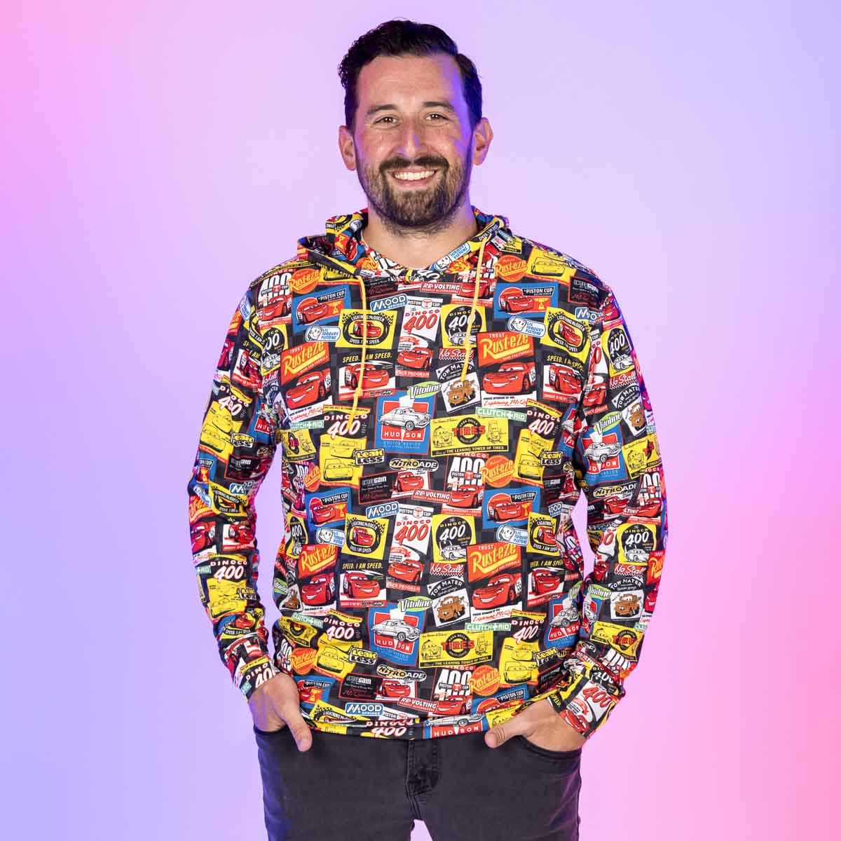 Disney and Pixar Cars "Sponsors of Speed" – Performance Hoodie