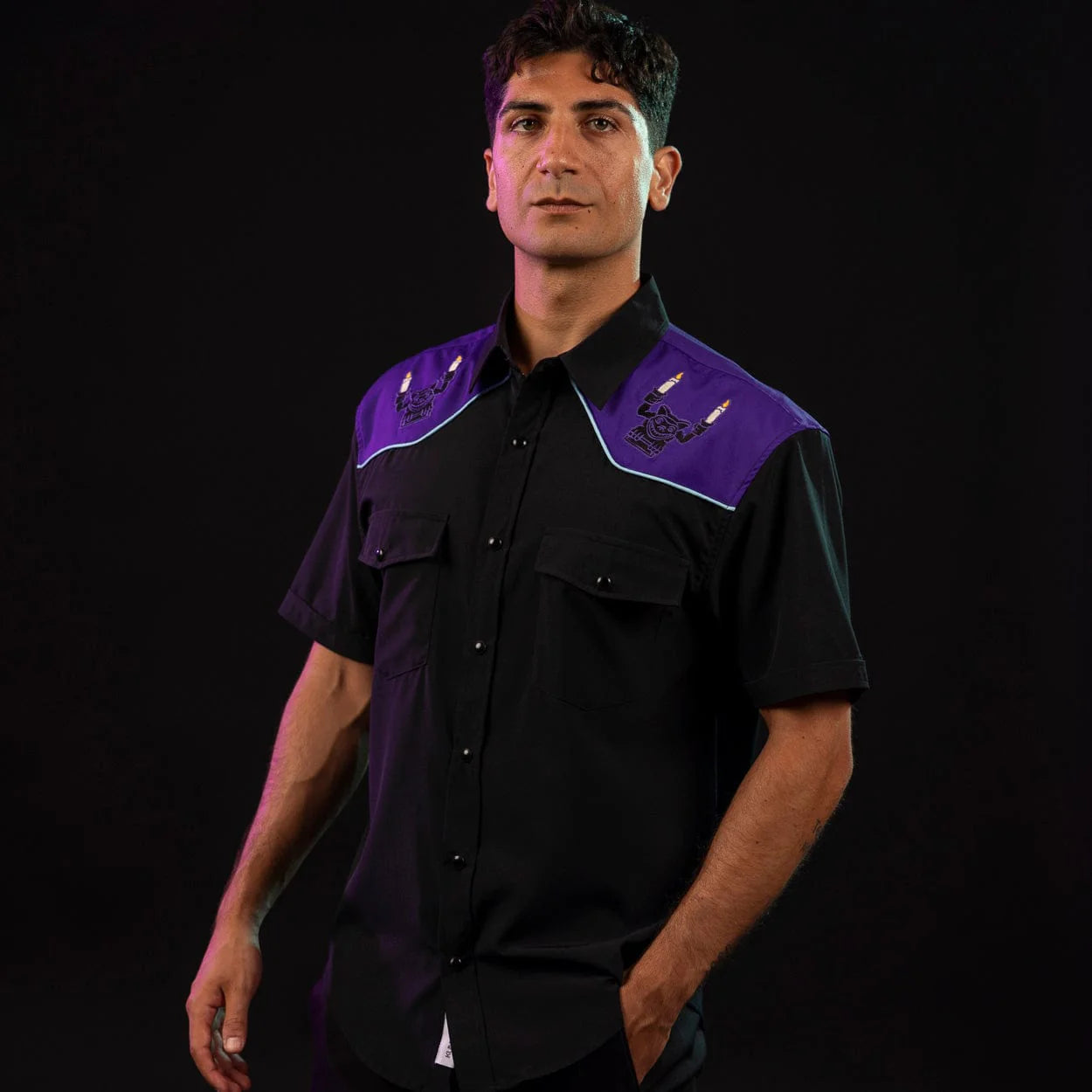 Disney’s Haunted Mansion “Fright This Way” – Roper Short Sleeve Shirt