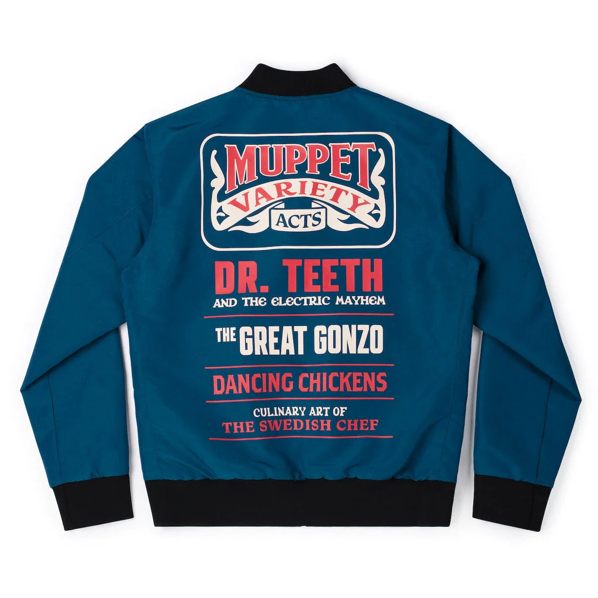 Disney's The Muppets "Dr. Teeth 1976 Tour" – Reversible Bomber Jacket 4