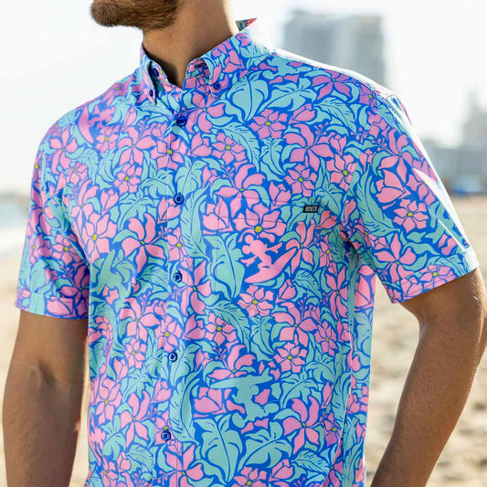 Disney "Mickey's Tropical Adventure" – KUNUFLEX Short Sleeve Shirt