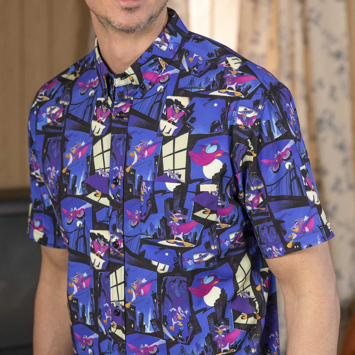 Disney’s Darkwing Duck "The Duck Night" – KUNUFLEX Short Sleeve Shirt