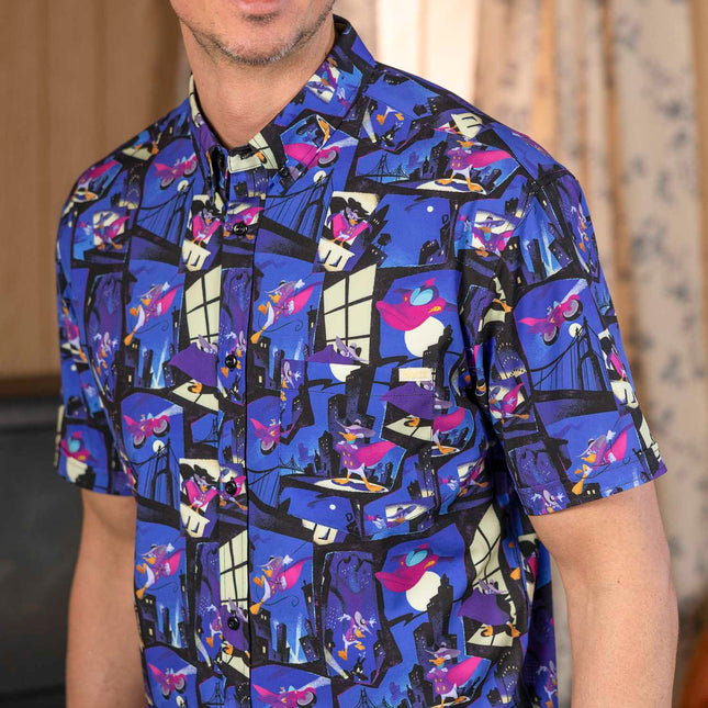 Disney’s Darkwing Duck "The Duck Night" – KUNUFLEX Short Sleeve Shirt