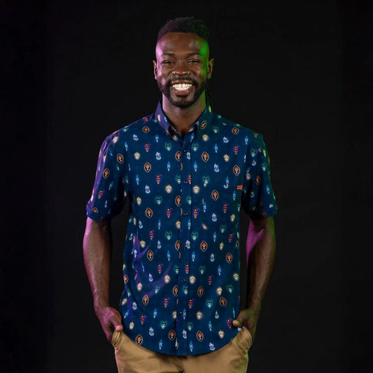 Disney "Dr. Facile Vile Luminescence" – KUNUFLEX Short Sleeve Shirt