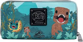 Pop! Jurassic Park Gates Zip Wallet