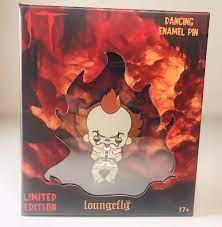 IT Pennywise Clown Enamel Pin in Box Collectible LE 500