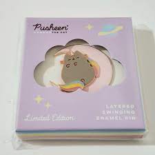 Pusheen Cat Collector Enamel Pin Limited Edition Pusheenicorn Unicorn