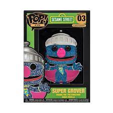 Funko Pop! Pin - Sesame Street - Super Grover