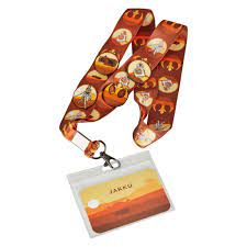 Star Wars Lands Jakku Lanyard with Card Holder and 4 Pins