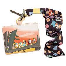 Disney Snow White Seven Dwarfs Lanyard with Cardholder