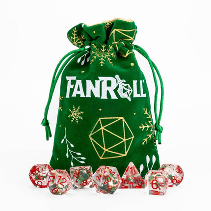 FanRoll Holiday Dice Advent Calendar 2025 (4 sets of dice)