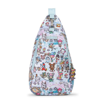 Crossbody Sling toki Snow Day Diaper Bag