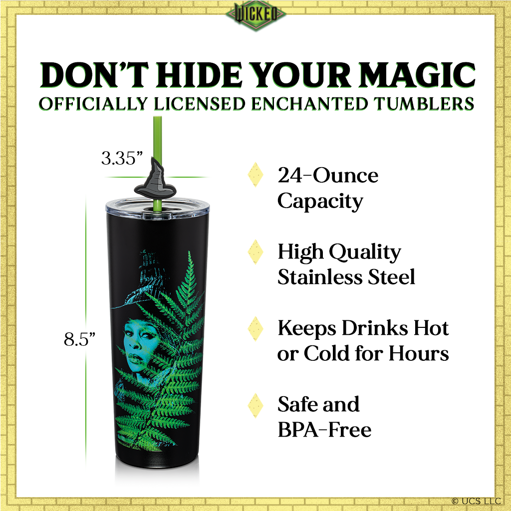 Wicked For Good Tumbler - 24 oz Set of 2 3