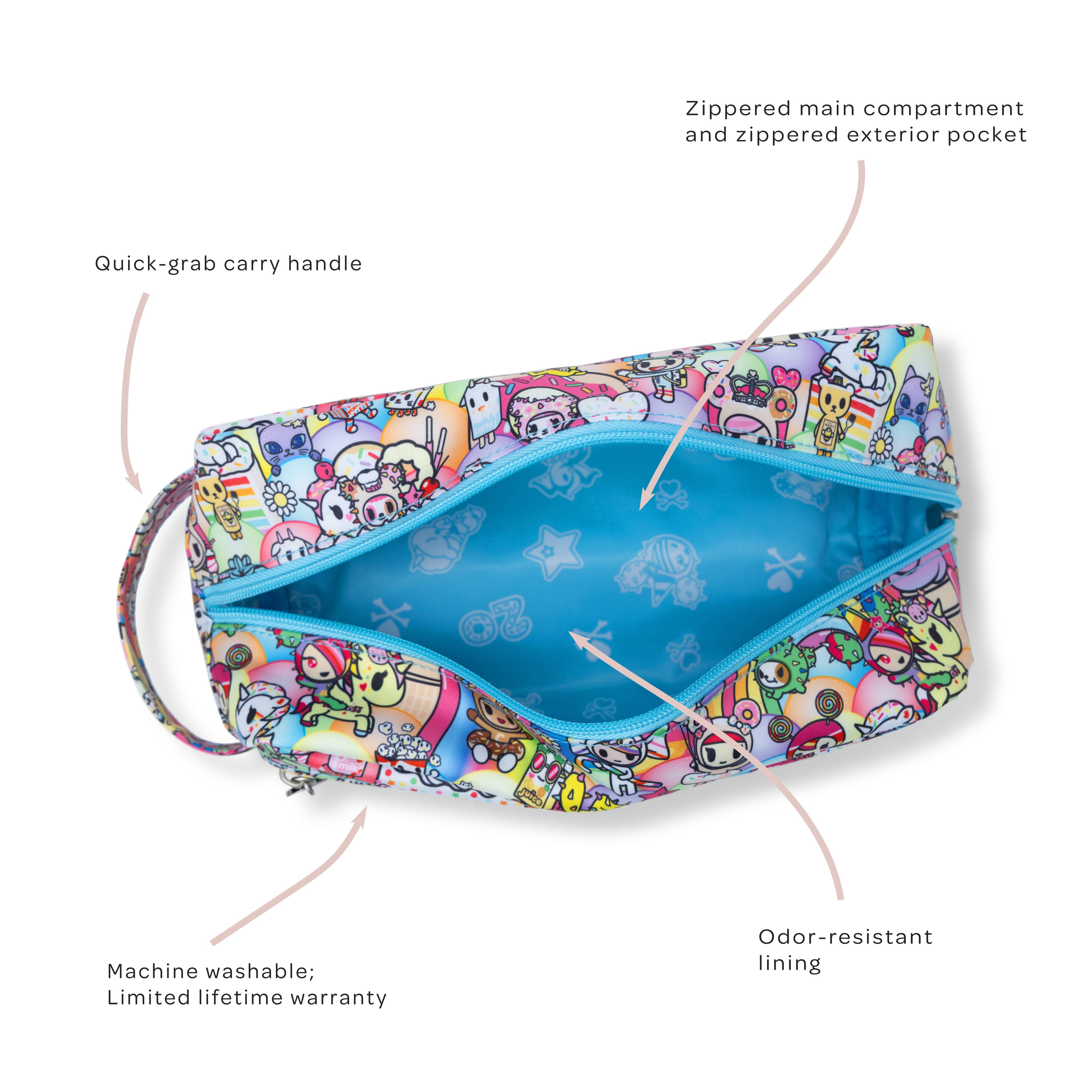 Be Dapper Toki 20th Anniversary Toiletries Bag 4