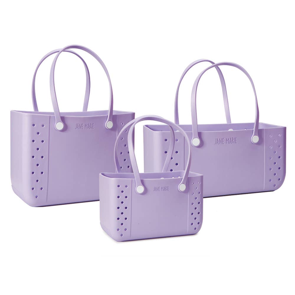 Purple Poppy Medium Multi Purpose Tote